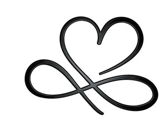 unconditional love symbol tattoo  Love symbol tattoos Love heart tattoo Love  symbols
