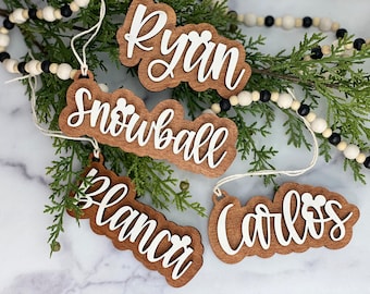 Mickey Stocking Tags - Disney Christmas Gift Tags