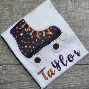 Glow in the Dark Skate Party Birthday Shirt
