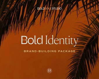 Brand + Website Paket | Markenkonzept | Benutzerdefiniertes Branding | Markenpaket | Website Paket | Social Media Kit | Luxus Logo Design