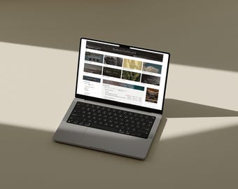 Notion Business Dashboard + Social Media Planner Bundle | Notion Templates for Designers & Creatives