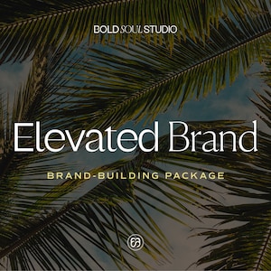Elevated Brand Package | Brand Strategy | Branding and Website | Brand Identity Kit | Social Media Kit | Brand Collateral Design