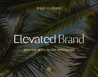 Elevated Brand Package | Brand Strategy | Branding and Website | Brand Identity Kit | Social Media Kit | Brand Collateral Design