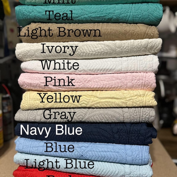 Heirloom Baby Quilt Blanks, Keepsake Blanket Blanks, Baby Blanket Blanks, Embroidery Blanks, Cotton Baby Quilt Blanket 36x46