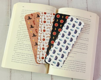 Magical Wizard Bookmark| Double-Sided Laminated Cardstock