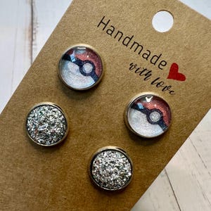 Video Game Stud Earrings | Set of Two Earrings