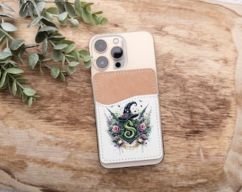 Monedero/tarjetero para teléfono con diseño de mago mágico