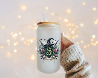 Magical Wizard Glass Cup With Lid and Straw