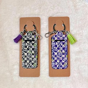 Beetle Ghost Chapstick Holder | Chapstick Keychain | Keychain