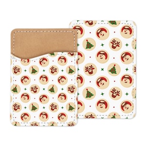 Monedero/tarjetero navideño para teléfono