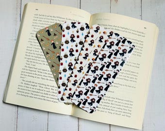 Magical Wizard Bookmark | Double-Sided Laminated Cardstock