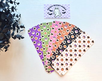 Halloween Bookmark | Spooky Bookmark for Book Lovers | Ghost Pumpkin Bookmark | Halloween Reader Gift | Cute Bookish Gift