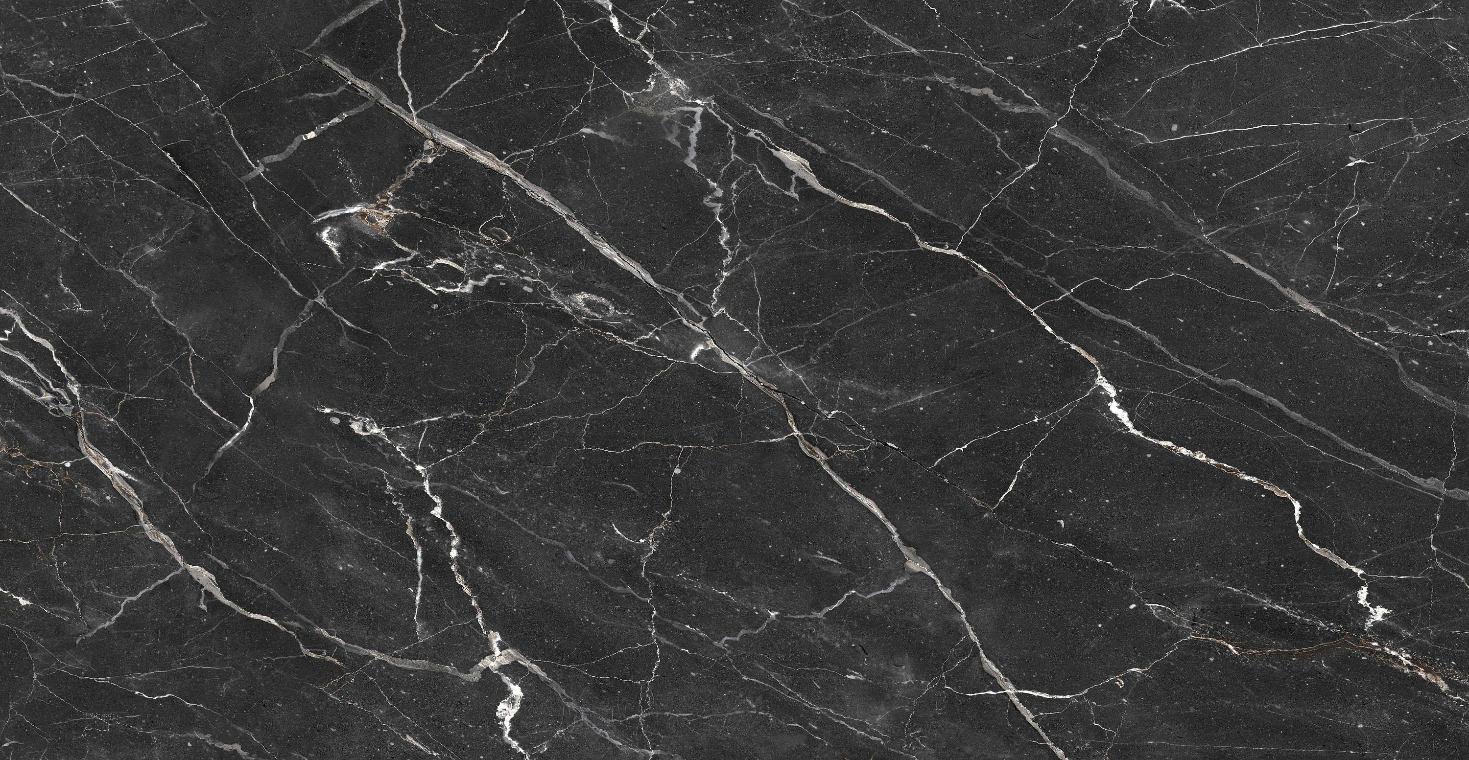Black Marble Wallpaper Mural Etsy