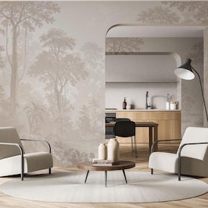 Rainforest Tree Wallpaper Mural