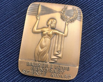 VTG Bausch &Lomb Honorary Science Award