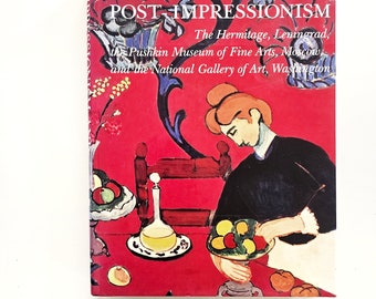 Vintage Impressionism and Post-Impressionism Large Hardcover Art Coffee Table Book
