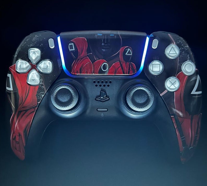 PS5 Controller Squid Game Permanent Design NEW Original Best Gift Grip Case Console Accessories