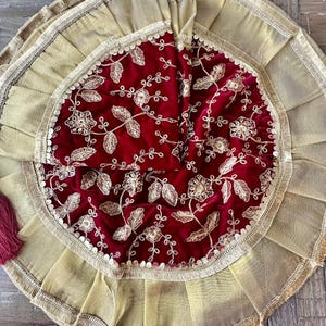 Alisha Shagun Lap Potli Set for Shagun Ceremony or Pooja. Use it for wedding functions Shagun Essentials Lap Potli Rokha Ceremony Engagement