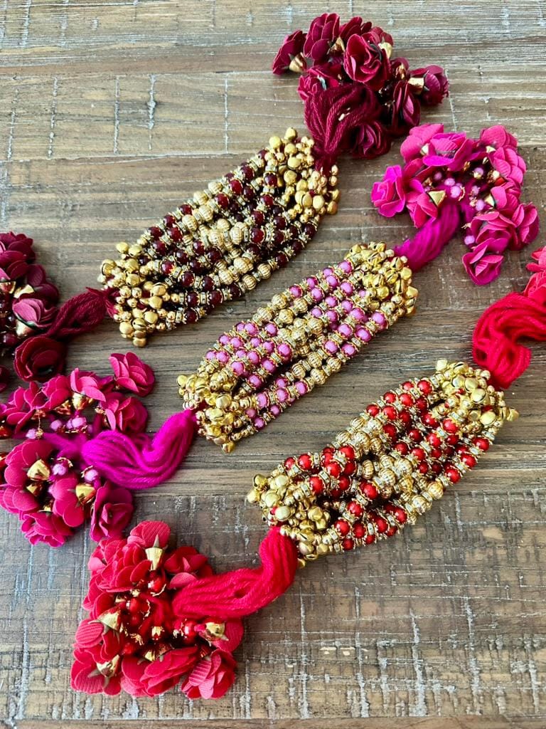 Beaded Ganna Bracelet Set: Punjabi Wedding Favors (pack of 12) - Etsy