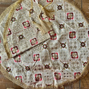Sapna Shagun Lap Potli Set for Shagun Ceremony or Pooja. Use it for wedding functions Shagun Essentials Lap Potli Rokha Ceremony Engagement