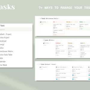 Notion Project Planner Template, Agile Task Tracker, OKR Business ...