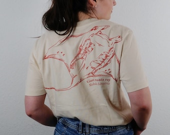 Riesenmanta Shirt - Fabled Form - Schweres Unisex T-Shirt