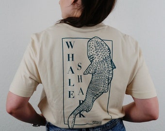 Walhai Shirt - Fabled Form - Schweres Unisex T-Shirt