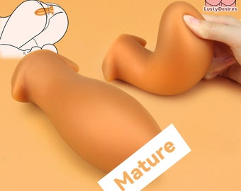 Silicone Butt Plug, Soft Anal Plug, Huge Butt Plug, Anal Training Plug, Anus Dilatator, Anal Dildo, Butt Plug for Men, Anal Sex Toy, mature