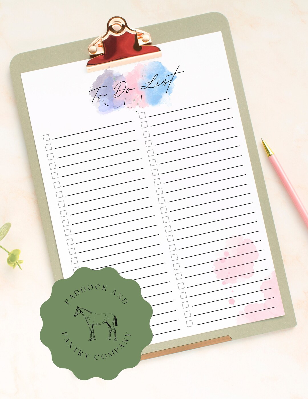 Daily to Do List, to Do Checklist, Productivity Checklist, Productivity ...
