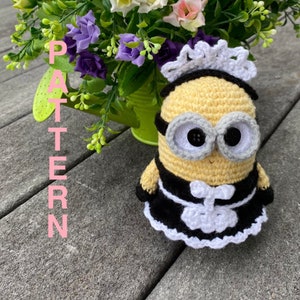 Maid Min Amigurumi | PDF PATTERN