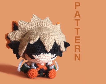 Patrón Amigurumi de Rubia con Máscara y Problemas de Ira / PDF