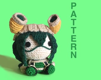 Frog Hero Amigurumi | PDF PATTERN