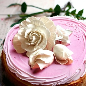 Fiore di Gardenia in Pasta di Gomma