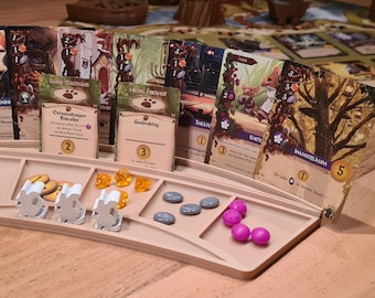 Unofficial EVERDELL Card Holder *UPGRADE* Player Board, Universal Card Holder 3D Printed