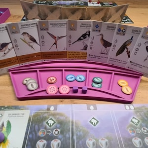 FLÜGELSCHLAG Tarjetero *UPGRADE* Tablero de jugador, Tarjetero universal para niños Impresión 3D