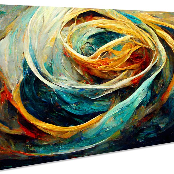 Colourful Canvas Etsy UK