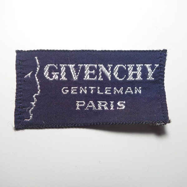 Vintage Givenchy Sew On Replacement Label Tag