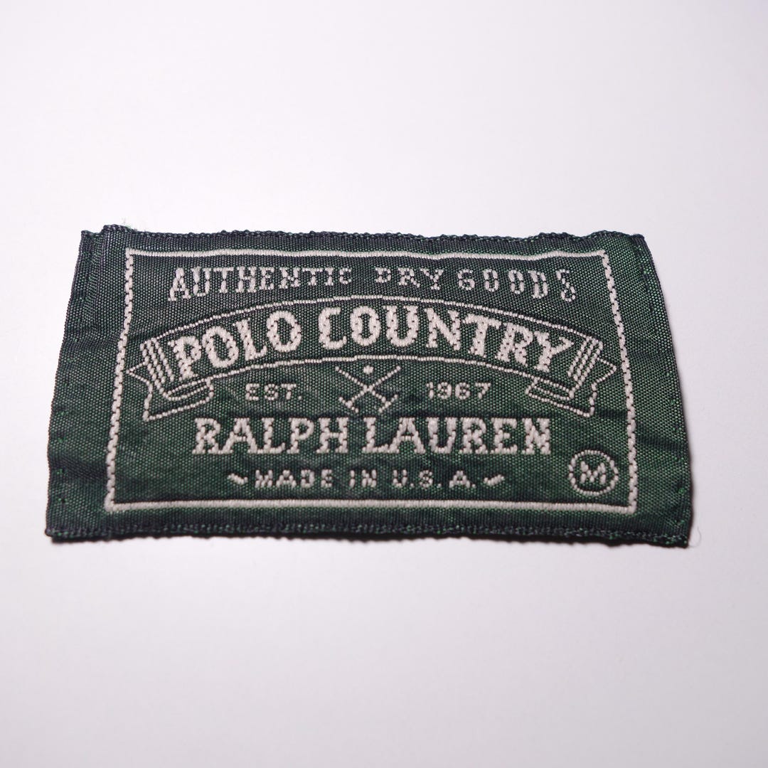Vintage Ralph Lauren Polo Country Sew on Replacement