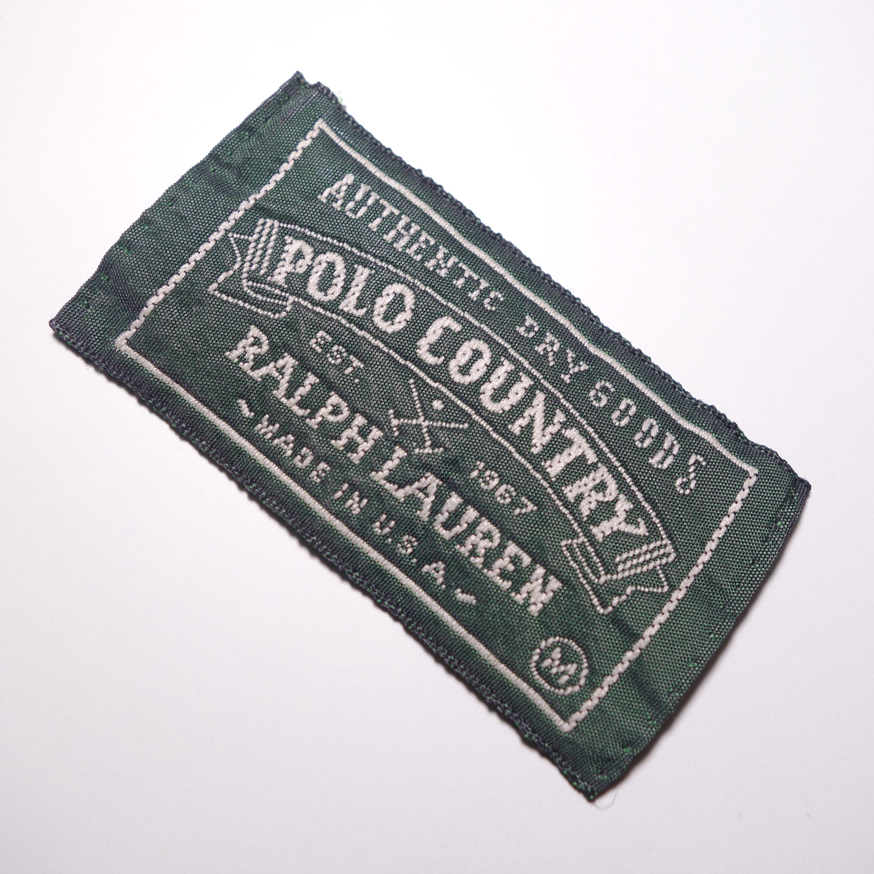 Vintage Ralph Lauren Polo Country Sew on Replacement