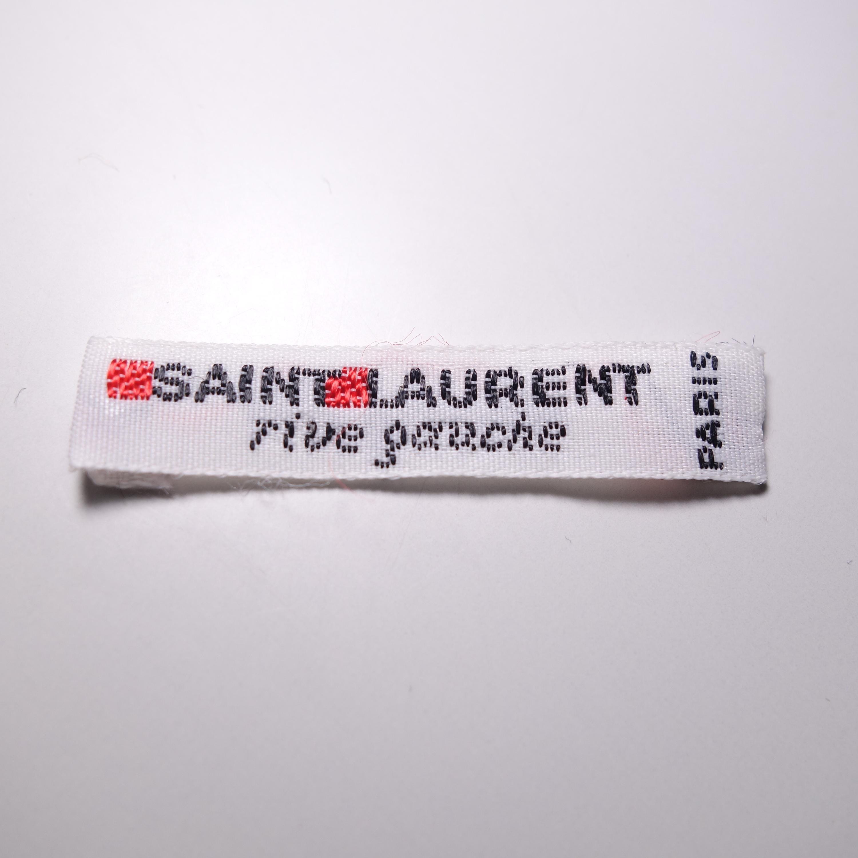 Vintage Yves Saint Laurent Rive Gauche Sew on Replacement