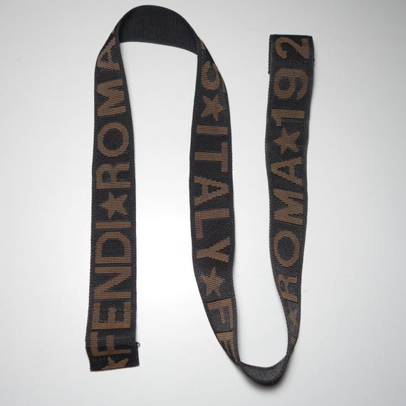 Vintage Fendi Roma Italy 1925 Replacement Debossed Strap - Etsy