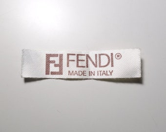 Real fendi tag sale