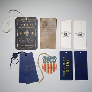Ralph Lauren Paper & Cardstock Collectible Price Tags - Etsy