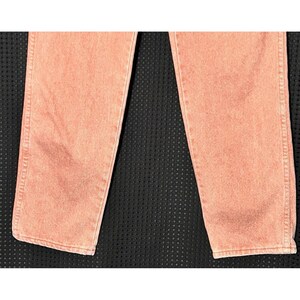Vtg 80s Wrangler Jeans Peach Acid Wash Denim High Waist (26x32) USA Made RARE image 3