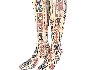 希少なヴィンテージ 1970年代 ベスズ・ブータリー ゴーゴーブーツ サックス・フィフス・アベニュー ハーバート・レヴィン 7.5