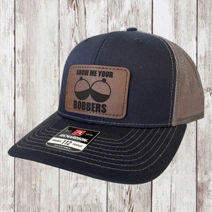 Show Me Your Bobbers Richardson 112 Leather Patch Hat -  Canada