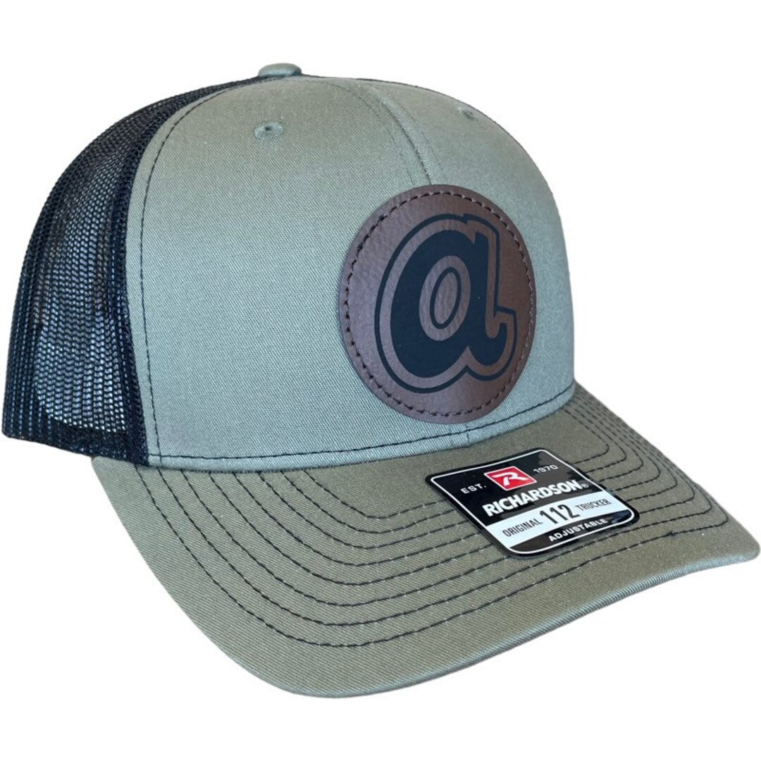 Classic Atlanta Braves Lowercase A Round Logo Richardson 112 Etsy