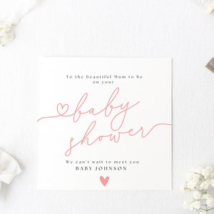 Mummy and Daddy to be, pregnancy congratulations card, baby shower card, baby coming soon, parents to be, expecting a baby, new baby, celebration