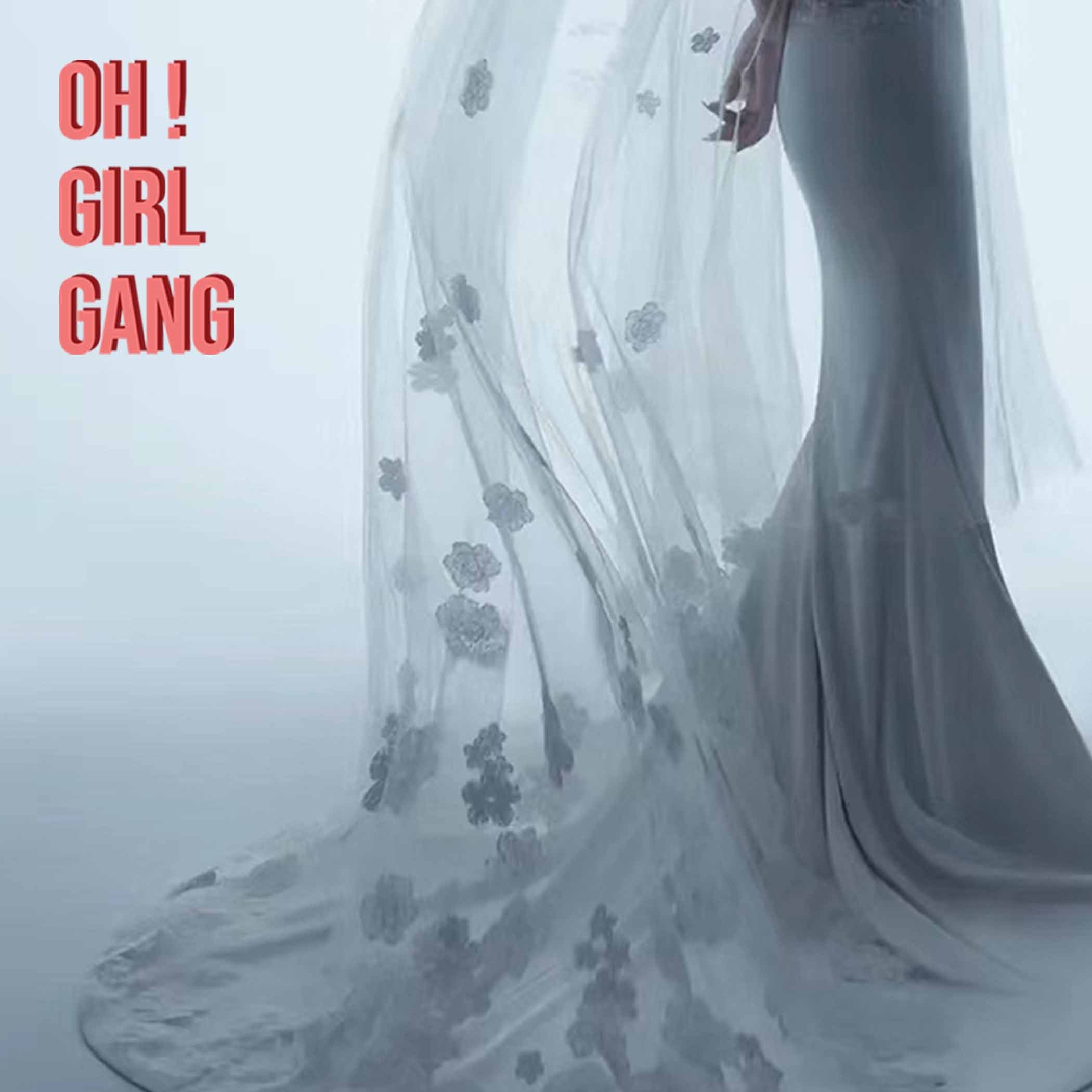 Handmade 3D floral white Veil (3 meters) 3D Floral Wedding Veil: Cathedral Length, Light Ivory Tulle  main image 3
