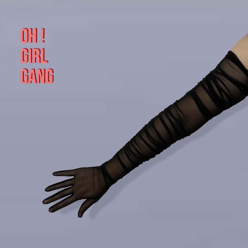 Classic Black Opera gloves with 8 colors: touch screen gloves, bride gloves, Drag gloves, Festival costume gloves, Prom evening gloves.